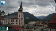 Archiv Foto Webcam Mariazell - Blick auf die Basilika 11:00