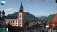 Archiv Foto Webcam Mariazell - Blick auf die Basilika 06:00