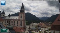 Archiv Foto Webcam Mariazell - Blick auf die Basilika 11:00