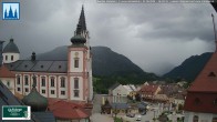 Archiv Foto Webcam Mariazell - Blick auf die Basilika 15:00