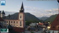 Archiv Foto Webcam Mariazell - Blick auf die Basilika 06:00