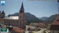 Archiv Foto Webcam Mariazell - Blick auf die Basilika 11:00