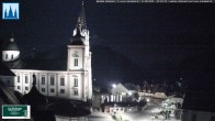 Archiv Foto Webcam Mariazell - Blick auf die Basilika 01:00
