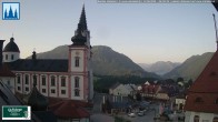 Archiv Foto Webcam Mariazell - Blick auf die Basilika 05:00