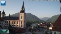 Archiv Foto Webcam Mariazell - Blick auf die Basilika 06:00