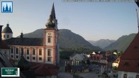 Archiv Foto Webcam Mariazell - Blick auf die Basilika 07:00