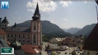 Archiv Foto Webcam Mariazell - Blick auf die Basilika 14:00