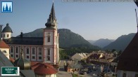 Archiv Foto Webcam Mariazell - Blick auf die Basilika 18:00