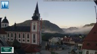 Archiv Foto Webcam Mariazell - Blick auf die Basilika 05:00