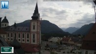 Archiv Foto Webcam Mariazell - Blick auf die Basilika 13:00