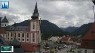 Archiv Foto Webcam Mariazell - Blick auf die Basilika 09:00