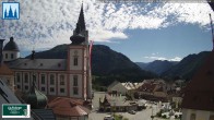 Archiv Foto Webcam Mariazell - Blick auf die Basilika 13:00