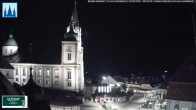 Archiv Foto Webcam Mariazell - Blick auf die Basilika 19:00