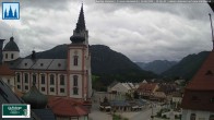 Archiv Foto Webcam Mariazell - Blick auf die Basilika 11:00