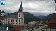 Archiv Foto Webcam Mariazell - Blick auf die Basilika 11:00