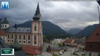 Archiv Foto Webcam Mariazell - Blick auf die Basilika 15:00