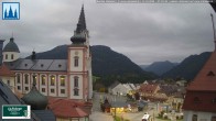 Archiv Foto Webcam Mariazell - Blick auf die Basilika 06:00