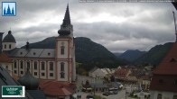 Archiv Foto Webcam Mariazell - Blick auf die Basilika 11:00