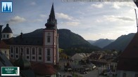 Archiv Foto Webcam Mariazell - Blick auf die Basilika 15:00