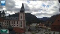 Archiv Foto Webcam Mariazell - Blick auf die Basilika 09:00