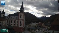 Archiv Foto Webcam Mariazell - Blick auf die Basilika 13:00
