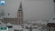Archiv Foto Webcam Mariazell - Blick auf die Basilika 06:00