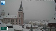 Archiv Foto Webcam Mariazell - Blick auf die Basilika 02:00