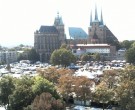 Archived image Webcam Erfurt - Cathedral Square 11:00