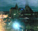 Archived image Webcam Erfurt - Cathedral Square 23:00