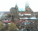 Archiv Foto Webcam Erfurter Domplatz 11:00