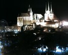 Archiv Foto Webcam Erfurter Domplatz 19:00