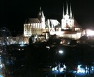 Archiv Foto Webcam Erfurter Domplatz 21:00