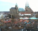 Archiv Foto Webcam Erfurter Domplatz 08:00