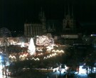 Archived image Webcam Erfurt - Cathedral Square 01:00