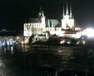 Archived image Webcam Erfurt - Cathedral Square 21:00