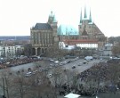 Archived image Webcam Erfurt - Cathedral Square 15:00