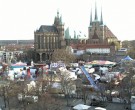 Archived image Webcam Erfurt - Cathedral Square 17:00