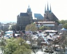 Archiv Foto Webcam Erfurter Domplatz 11:00