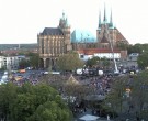 Archiv Foto Webcam Erfurter Domplatz 19:00
