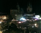 Archived image Webcam Erfurt - Cathedral Square 23:00