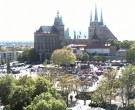 Archiv Foto Webcam Erfurter Domplatz 13:00