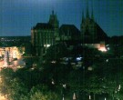 Archiv Foto Webcam Erfurter Domplatz 23:00