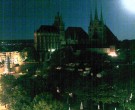 Archiv Foto Webcam Erfurter Domplatz 01:00