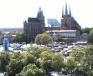 Archiv Foto Webcam Erfurter Domplatz 11:00