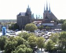 Archiv Foto Webcam Erfurter Domplatz 13:00
