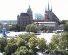 Archiv Foto Webcam Erfurter Domplatz 11:00