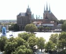 Archiv Foto Webcam Erfurter Domplatz 13:00