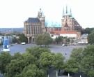 Archiv Foto Webcam Erfurter Domplatz 05:00
