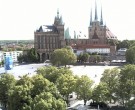 Archiv Foto Webcam Erfurter Domplatz 15:00