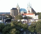 Archiv Foto Webcam Erfurter Domplatz 05:00
